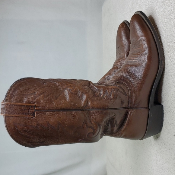 Dan Post Other - Dan Post cowboy boots j toe wester heel farm mid calf round toe mens leather 11